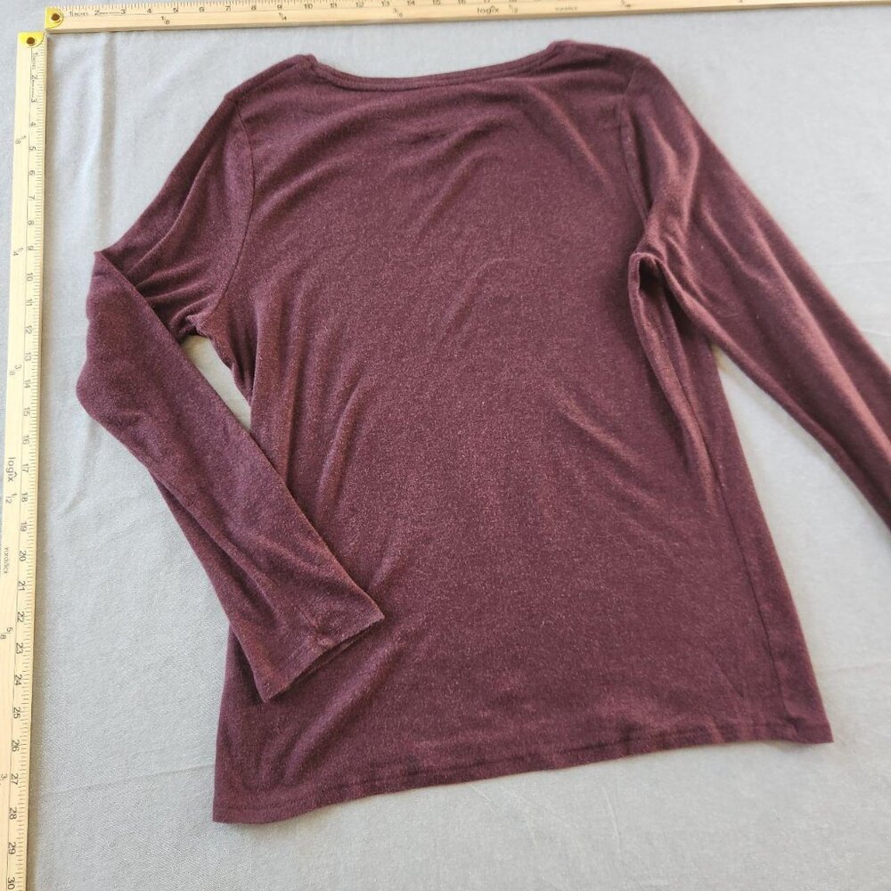 A New Day long sleeve tee plum